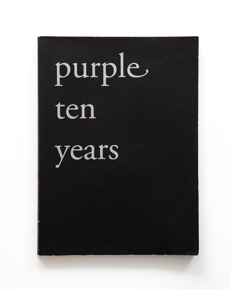 Purple Ten Years – 10 BOOKS 10 COLORS