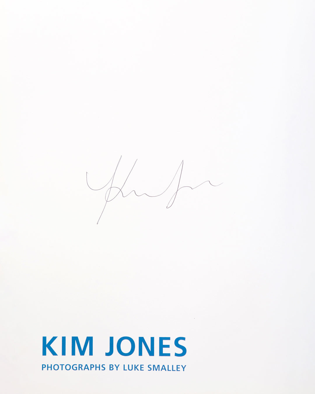 [Signed]Luke Smalley - Kim Jones