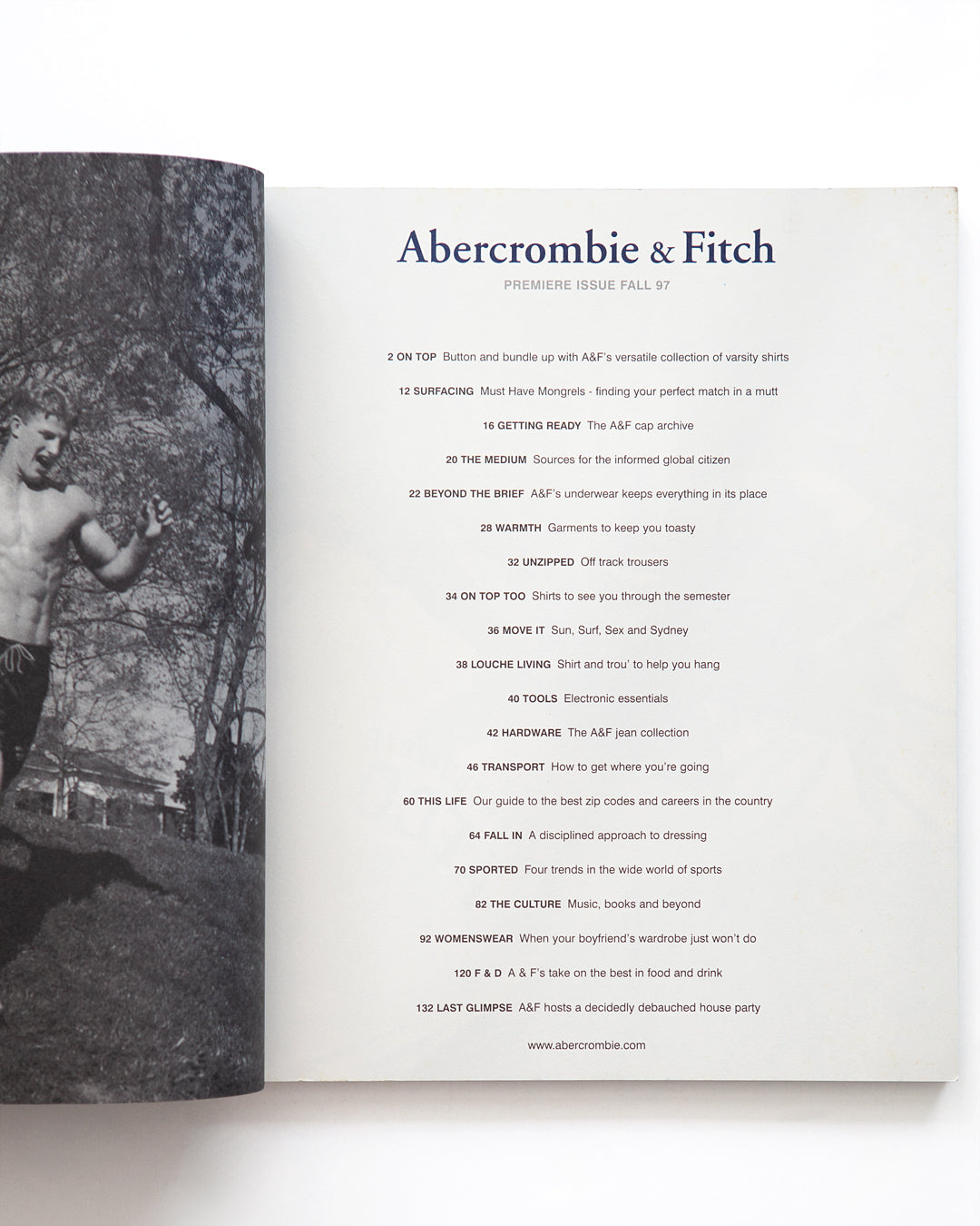 Bruce Weber - A&F Quarterly Premiere Issue Fall 1997