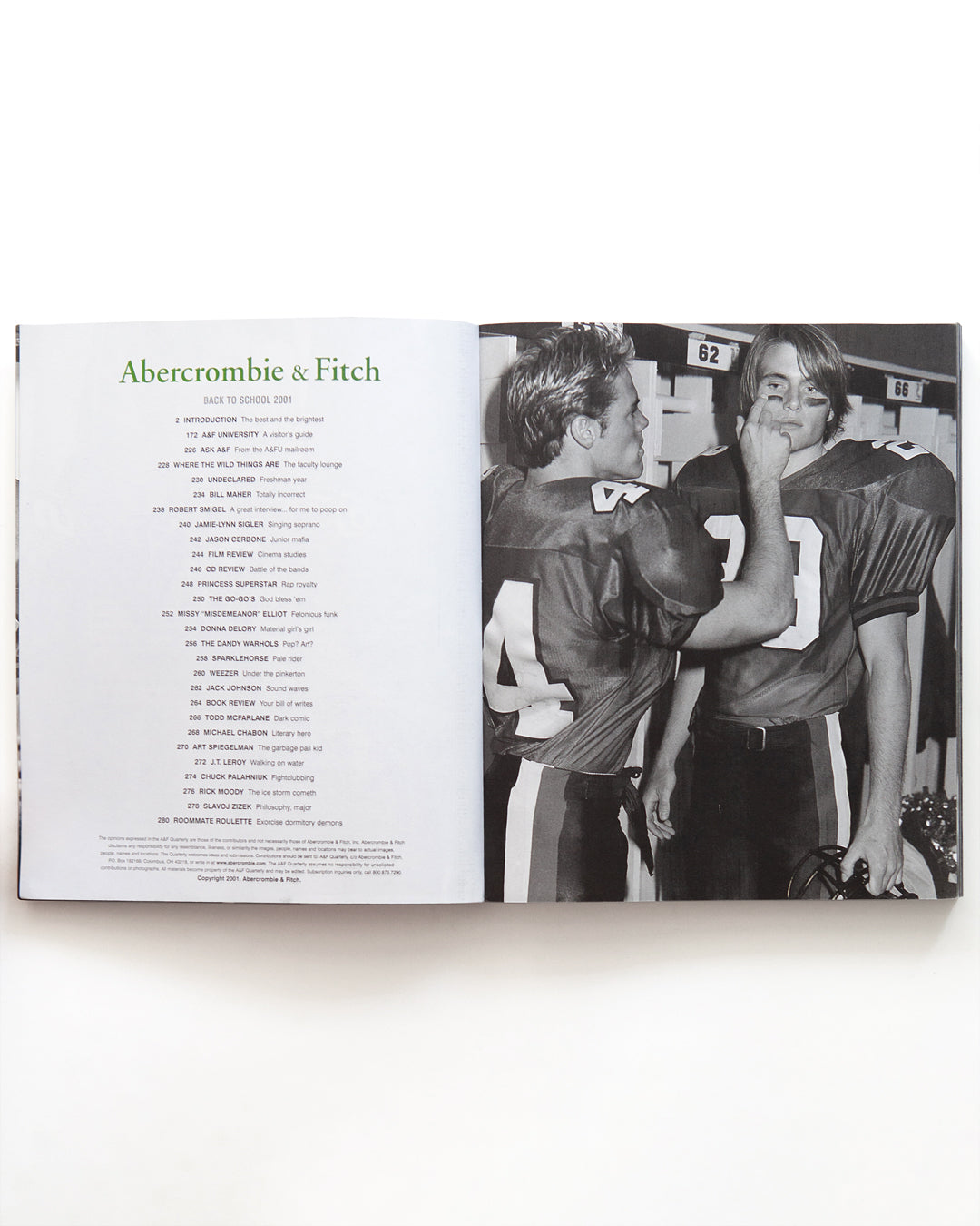 Bruce Weber - A&F Quarterly Back to School Issue 2001