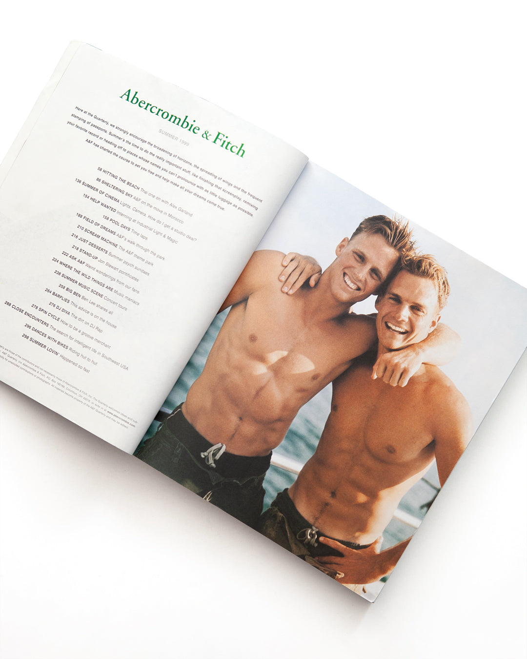 Bruce Weber - A&F Quarterly Summer Issue 1999
