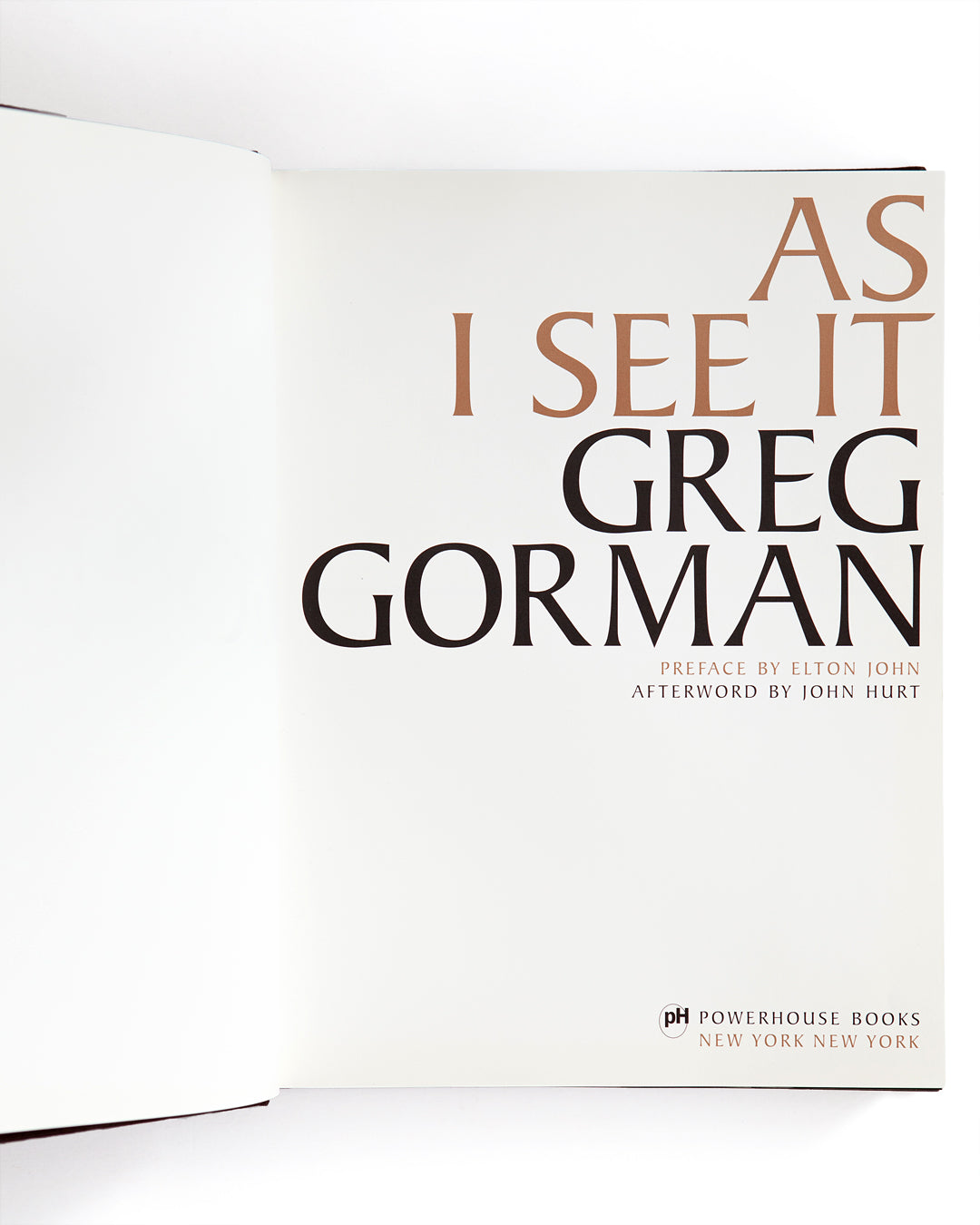 Greg Gorman - As I See It