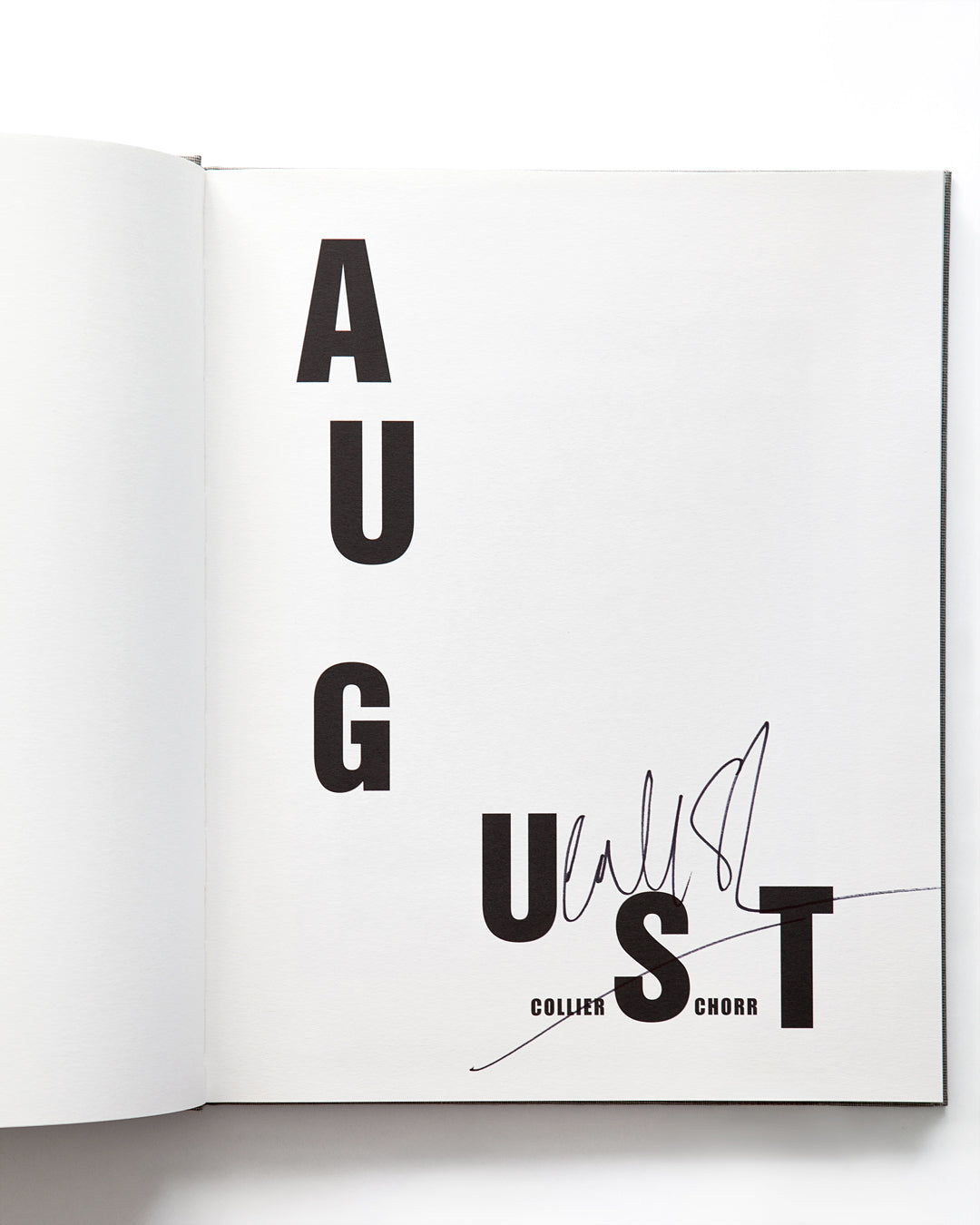[Signed]Collier Schorr - August