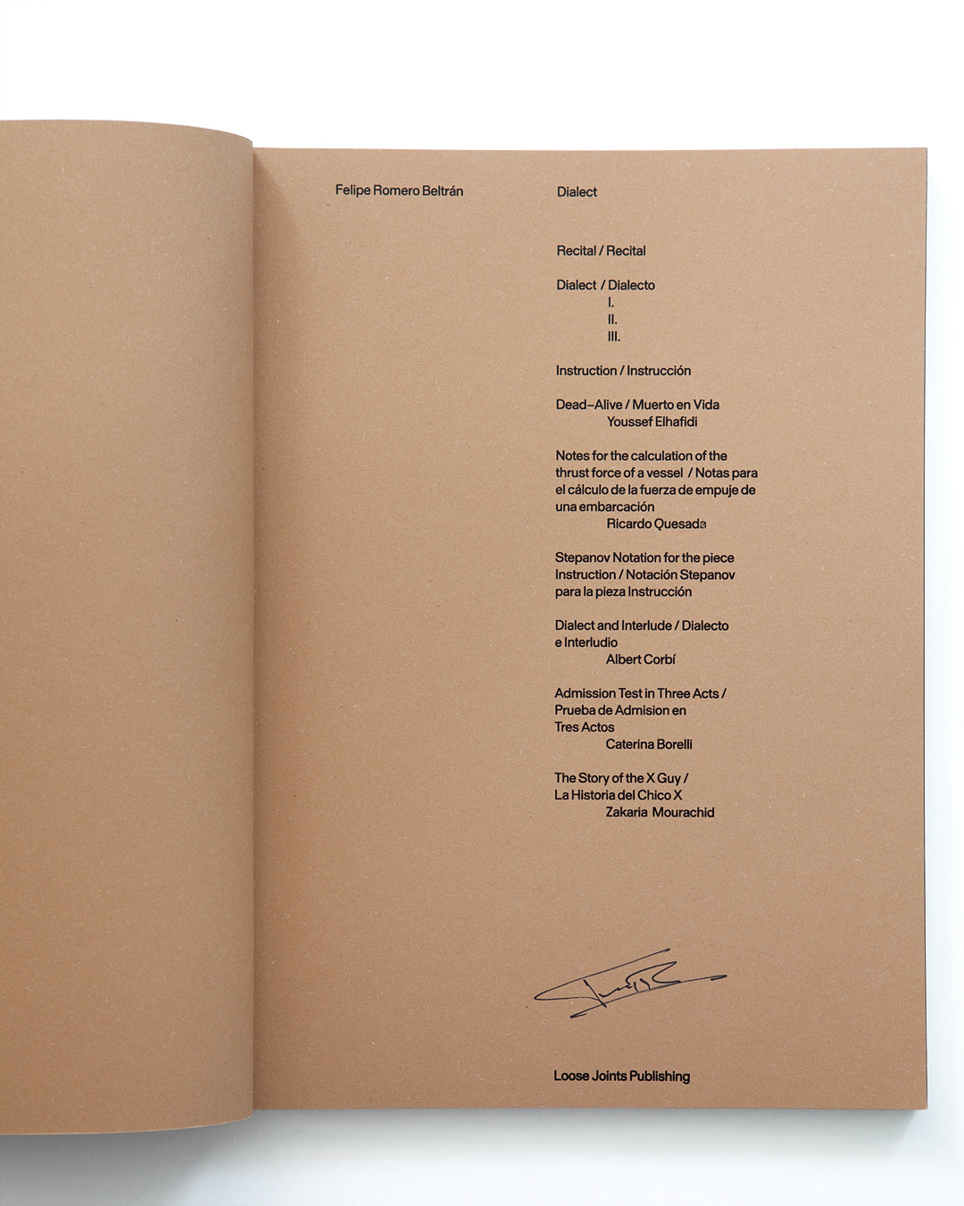 [Signed]Felipe Romero Beltrán - Dialect