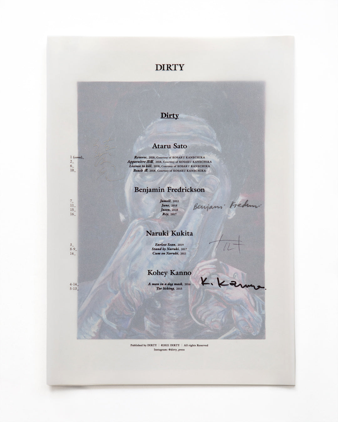 [Signed]Kohey Kanno - DIRTY vol.1