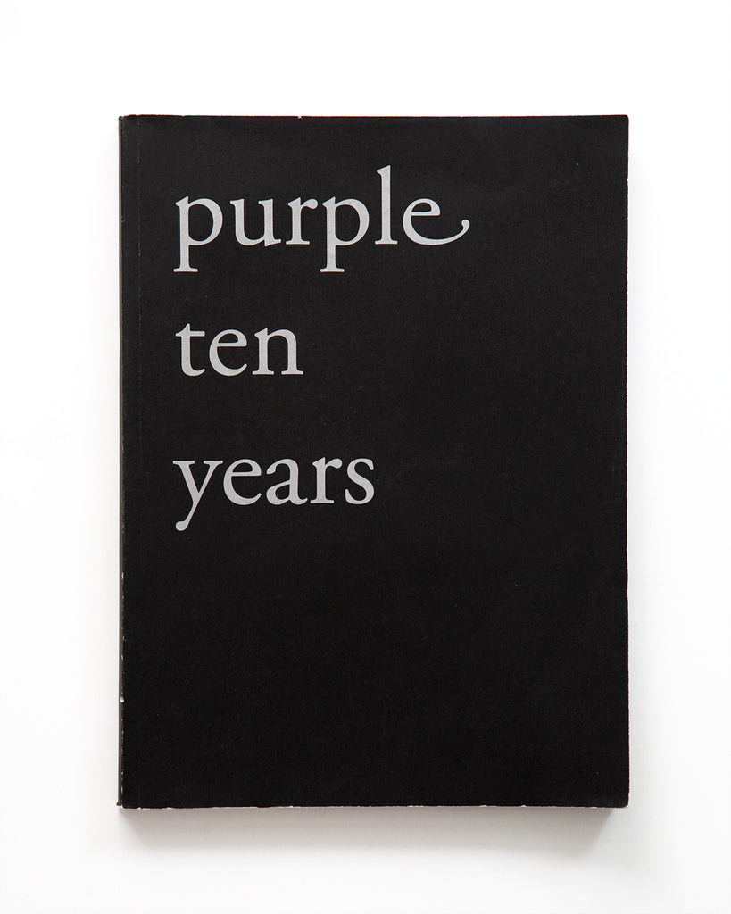 Purple Ten Years – 10 BOOKS 10 COLORS