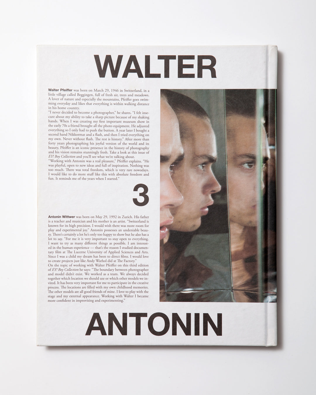 Walter Pfeiffer - Antonin Wittwer / EY! Boy Collection Vol.1 No.3